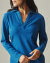 Women's Popover Dress - Classic Blue